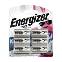 Energizer Lithium 123 Batteries, 6 Count, Photo Battery and Digital Electronics