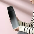 thumbnail image 5 of Sports Water Bottle, 650ml/2.2oz Gradient Color Portable Leak Proof Plastic Water Bottles for Women, Men, Home, Office, School, and Travel Use, 5 of 6