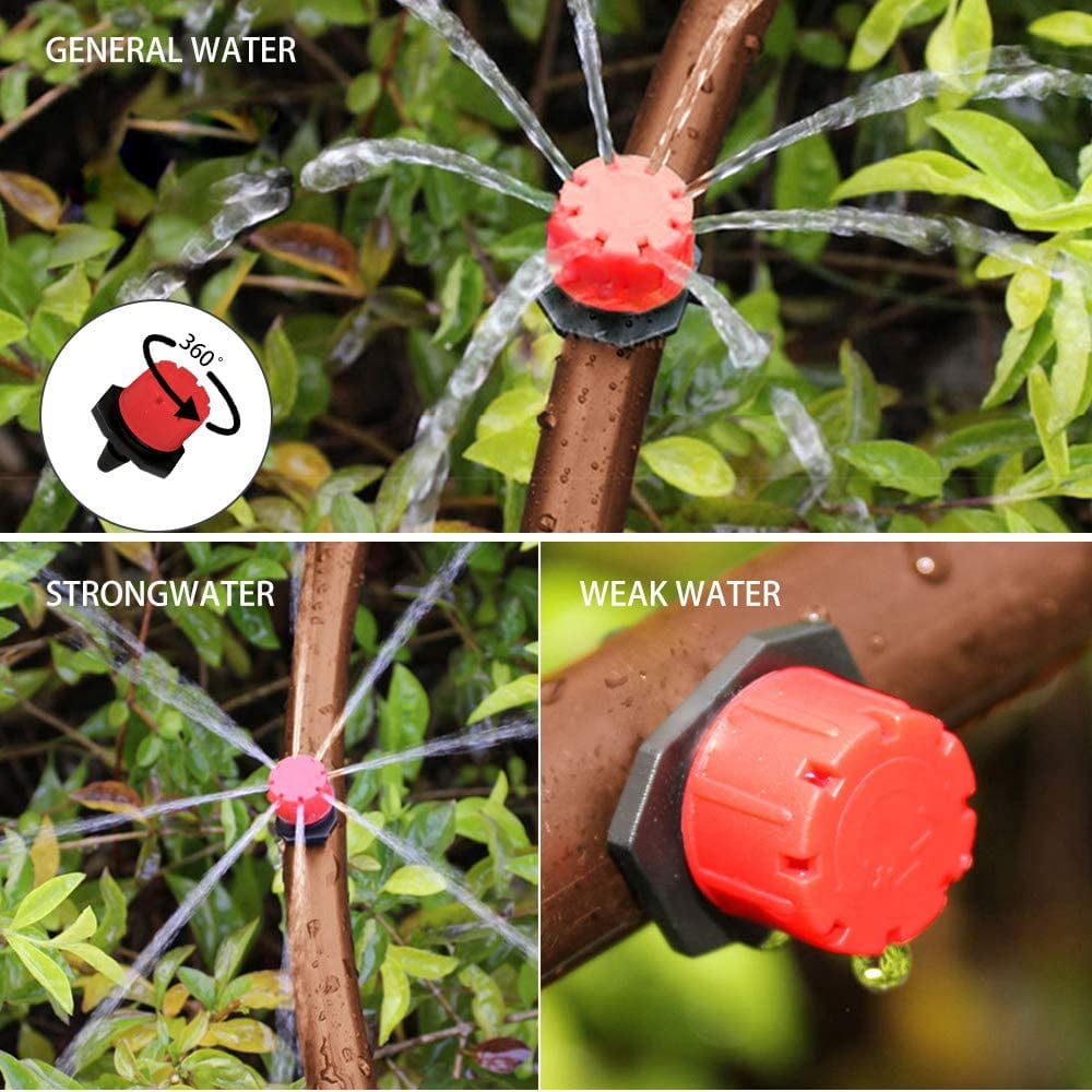 Buy Flantor Drip Irrigation Tubing 100ft 1/4 inch Drip Irrigation