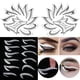 thumbnail image 2 of Kit de Plantillas para Delineador de Ojos Herramienta de Plástico para Dar Forma a las Cejas con Varios Tamaños para Todas las Formas de Ojos Fácil de Usar Ahorra Tiempo ANGGREK Otros, 2 of 8