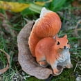 thumbnail image 5 of Cheers US 2Packs Cute Resin Garden Statue Decoration, Outdoor Lawn Yard Polyresin Animal Figurine Sculpture Ornament Dcor, Squirrel, 5 of 7