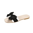 thumbnail image 2 of Viluyesy Slippers for Women Comfortable Non-Slip Flat Bottom Footwear for Women Black Size 43, 2 of 10
