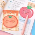 thumbnail image 3 of 4 blocs de notas, 11,3 x 8,5 cm, blocs de notas con forma de fruta para planificar recados y listas de estudio de oficina, 3 of 5