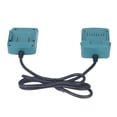 thumbnail image 4 of Cable alargador adaptador de batería de litio de 18 V, ABS, 2 x 1,5 mm², herramienta con clip para cinturón para Hikoki de 1,6 m., 4 of 14