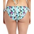 thumbnail image 2 of California Waves HANGTEN FLORAL Ruffled Hipster Bikini Swim Bottom, US Large, 2 of 2