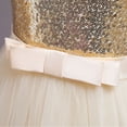 thumbnail image 5 of WOLLEDR Kids Baby Girls Lace Princess Dresses Toddler Solid Color Sleeveless Tutu Dress Girls Wedding Party Gown for 4-12 Years, 5 of 9