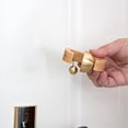 thumbnail image 4 of Timbre de puerta, carillón de viento magnético, adorno comercial, madera, latón, para comerciantes Haya D, 4 of 9