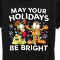thumbnail image 3 of Garfield - May Your Holidays Be Bright Short Sleeve Graphic T-Shirt, 3 of 5