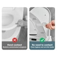 thumbnail image 7 of Usloyux Under $5 Toilet Lid Lifter Handle, Hygienic Seat Opener with Self-Adhesive Base, Sanitary Bathroom Accessory Tool, Portable Commode Lifter, Bathroom Hygiene Essential, 7 of 7