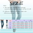 thumbnail image 4 of Daznico Tummy Control Bootcut Jeans Women's Jeans 90s Vintage Bootcut Jeans Women Bootcut Jeans Stretchy Stadeke Jeans Classic Waisted Flare Jeans Pant Ankle Pants Blue S, 4 of 10