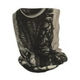 thumbnail image 2 of Pofeuu Vintage Ram Pilot Print Multifunction Beanie Hat for Men Women Fashion Scarf Soft Stretch Skull Cap, 2 of 8