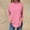 Pink, variant on Tawop Women Shirts Womens Long Sleeve Shirts High Neck Drop Shoulder Green L(Us:8)