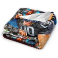 thumbnail image 2 of Football Team Fan Gifts Football Throw Blanket Soft Fleece Flannel City Classic Throw Blanket 60x50Inches Style2, 2 of 6