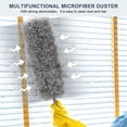 thumbnail image 5 of Plumero Telescópico de microfibra BRILLAR Plegable con poste extensible de acero inoxidable de 2.5 Metros, 5 of 5