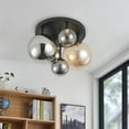 thumbnail image 6 of Aiwen 5-Light Bubble Cluster Modern Novelty Ceiling Light for Living Room Dining Room Bedroom Kitchen, 6 of 7