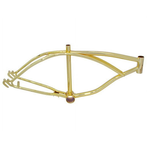 Alta 20" Bicycle Lowrider Bike Frame (Gold)