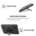 thumbnail image 2 of Shockproof Case for Samsung Galaxy Tab A9+ Plus 11" SM-X210 X216 X218, Military Grade Protection Rotating Stand Hand Strap Shoulder Strap Kids Friendly Bumper Rugged Case for Galaxy Tab A9+,Black, 2 of 8