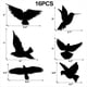 thumbnail image 2 of Decoración de PVC para evitar colisiones de aves en vidrio, adhesivo electrostático sin pegamento para ventana con forma de colibrí, 2 of 5