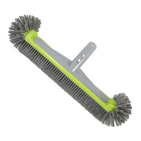 Pool Brush Head for Cleaning Walls,Inground/Above Ground Swimming Round Scrub Brushes,Reinforced Back