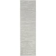 thumbnail image 2 of Nourison Casual 2' x 6' Light Grey Modern Indoor Rug, 2 of 7