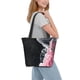 thumbnail image 2 of Balery Pink White Ocean Waves Bolsa de Hombro con Diseño, Bolsa Grande y Duradera, Bolsa Versátil para Compras, 2 of 6