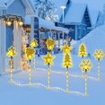 thumbnail image 3 of Luces navideñas para paisajes Niuyhe, paquete de 10 unidades, impermeables, 3 of 8