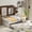 White, variant on Jopath Twin Size Daybed with Trundle, Wood Bed Platform Bed Frame for Teen boys girls White