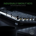 thumbnail image 6 of Razer BlackWidow Lite: Silent and Tactile Gaming Keyboard - Compact with Detachable Cable - Tenkeyless Design - Razer Orange Switches, 6 of 7