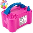thumbnail image 1 of Bomba De Globo Eléctrica, Inflador Portátil Máquina De Globos De Doble Boquilla, Llenador De Soplador De Globos De Aire, Compañero Para Soporte De Columna De Arco De Globos De Fiesta 110v 600w Ai, 1 of 5