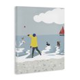thumbnail image 3 of Stupell Industries Tropical Catching Ball on Beach Canvas Art, 24 x 30, by Betty Boynes, 3 of 8