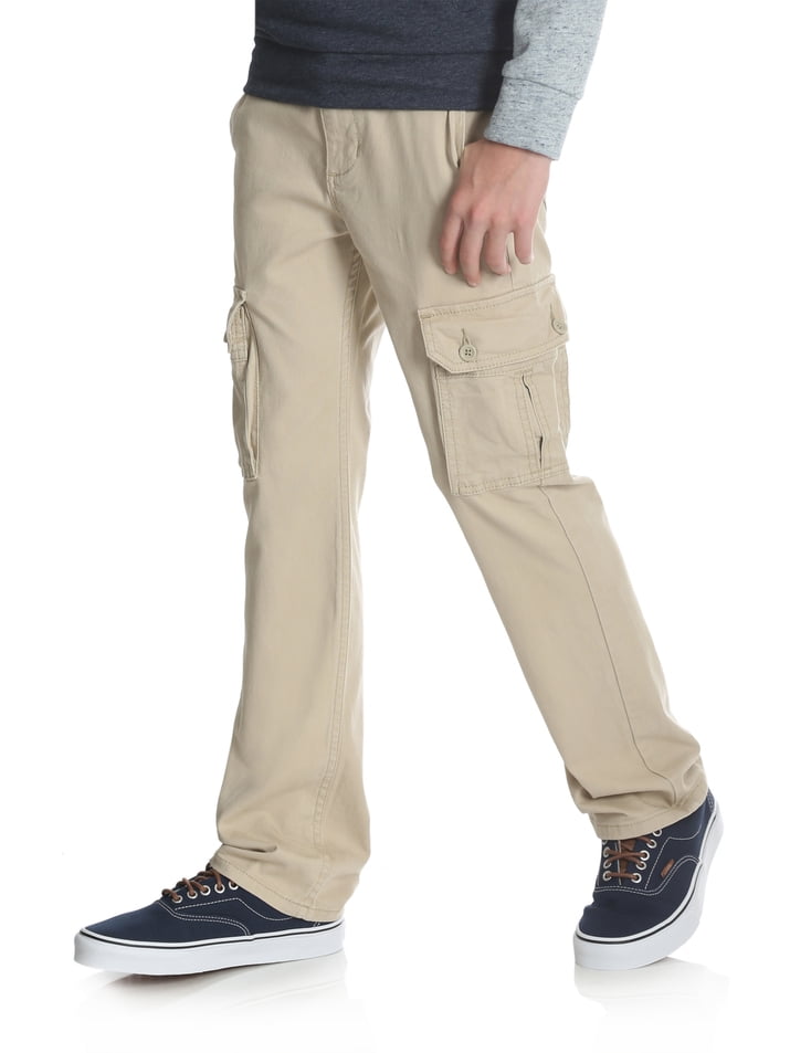 Wrangler Boys Stretch Cargo Pants, Sizes 4-16 & Husky 