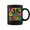 Black, variant on Let Glow Squad Retro Colorful Quote Group Team Tie Dye Coffee Mugs