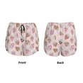 thumbnail image 4 of Disketp Strawberry Cake Print Women's Shorts Workout Shorts for Athletic Gym Running Shorts with Phone Pockets Small, 4 of 8