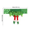 thumbnail image 3 of JeashCHAT Christmas Decorations Indoor Christmas Ornaments Christmas Chair Cover Santa Belt Chair Cover Skirt Chair Cover, 3 of 5