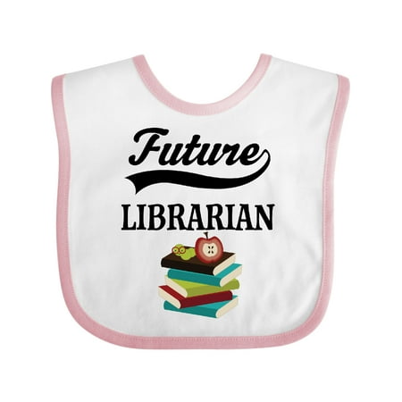 

Inktastic Future Librarian Gift Idea Boys or Girls Baby Bib