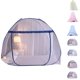thumbnail image 3 of Mosquitera plegable de tres puertas, mosquitera de yurta mongol, cúpula, mosquitera, techo colgante, dormitorio, cama doble, dosel Inevent JJ65377-04B, 3 of 7