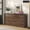 Walnut, variant on ANPOO 63" Wood Dresser with 9 Drawers & Charging Station, Long Dresser for Bedroom ,Modern Wood Wide Chest of Drawers with Wood Grain Texture for Bedroom, Living Room, Hallway
