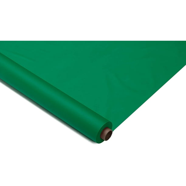 Exquisite 300 ft. x 40 in. Plastic Disposable Tablecloth Rolls