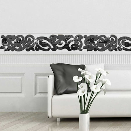 

Ceiling Ceiling Wall Decoration 3D Waistline Baseboard Mirror Wall