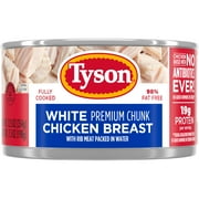 Tyson White Premium Chunk Chicken Breast, 12.5 oz.
