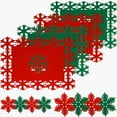 thumbnail image 2 of Manteles Individuales Navideños onlyliua Antideslizantes Estilo Occidental, 2 of 6