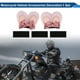 thumbnail image 2 of Accesorios de Casco de Motocicleta Decoración Orejas de Conejo Dobles con Lazo para Cascos de Motocicleta Bicicleta Esquí Rosa Felpa Stickers 1 Juego, 2 of 6
