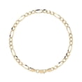 thumbnail image 1 of Pulsera Italiana Figaro Hueca de 10 Quilates 3.5mm 18.5 Cm Imperial Jewelry, 1 of 17