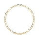 thumbnail image 1 of Pulsera Italiana Figaro Hueca de 10 Quilates 3.5mm 18.5 Cm Imperial Jewelry, 1 of 17