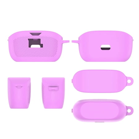 Soft Silicone Protective Case for JBL Vibe Buds Anti-Scratch Shockproof Headphone Protective Sleeve Earphone Cover Headphone Accessories Protector for JBL Vibe Buds