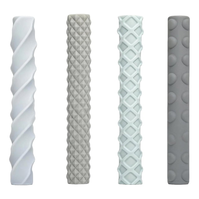 Soft Silicone Writing Grip,Fidget Hand Sleeve,Comfort Writing Aid,Elastic Silicone Writing Auxiliary Sleeve Fits Common Writing Tools Well,It Hand Fatigue Effectively,F