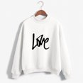 thumbnail image 1 of Qiopertar Mode Femme Décontractée Imprimé Col Rond Manches Longues Amples Hauts Courts Blouse Chandails en Molleton Sans Capuche Offres de la Semaine Liquidation à Moins de 5$ jusqu'à 90 % de Réduction, 1 of 5