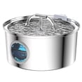 thumbnail image 1 of Cat Water Fountain Stainless Steel Cat Fountain for Drinking Pet Water Fountain for Small Dog Large Kitty EU Plug, 1 of 5