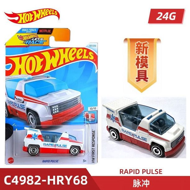 Nuevo Hot Wheels Original Versión Avanzada Modelo 2024 Lote G Porsche911 Vagón de Ferrocarril Coche de Aleación Modelo de Colección Coches Niño Regalo