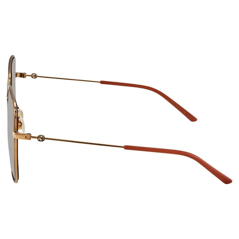 Gucci Blue Gradient Square Sunglasses GG0443S 001 60 Walmart